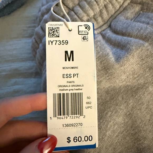 ADIDAS MEN'S TREFOIL ESSENTIALS PANTS - Picture 5 of 6